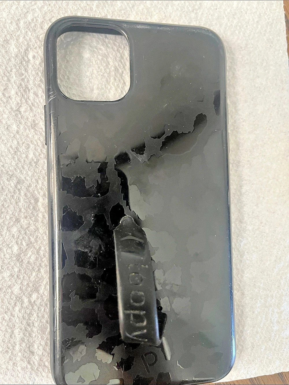 Loopy Black Phone Case